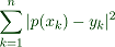 Errors of Polynomial Regression