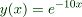 Instable Solutions of Differential Equations